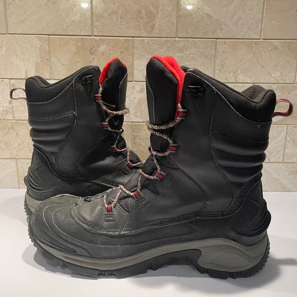 Columbia Bugaboot Plus IV‎ Omni-Heat Men 11.5 Black Winter Boots BM5980-010 200g